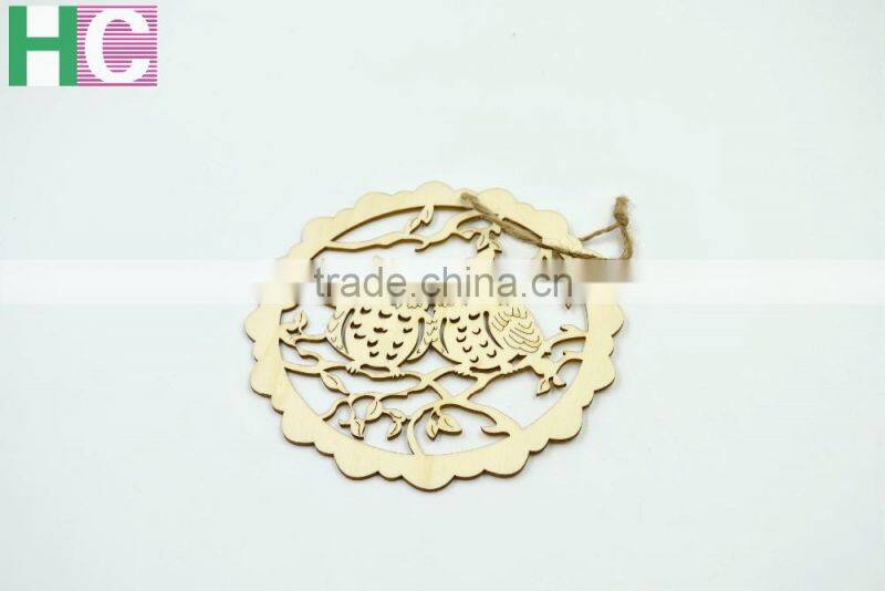 2017 promotional small wooden diy toy crafts