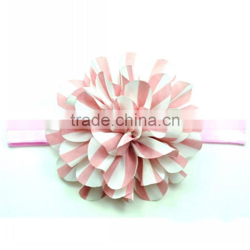 handmade fabric flower headband for kids hair accessories