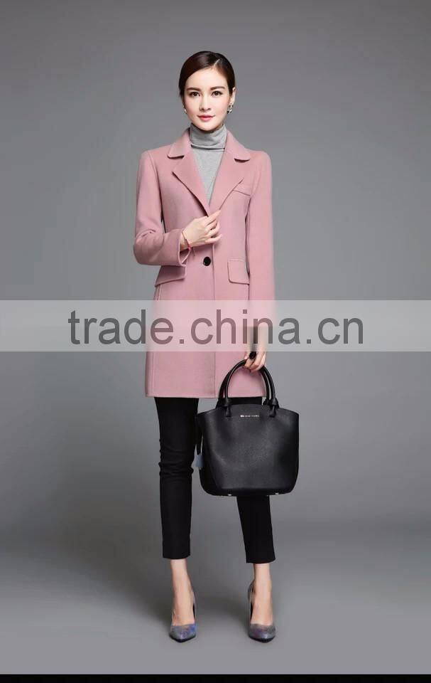 Winter parka coatkorean fur coat 2016 ,ladies fashionable wool coat