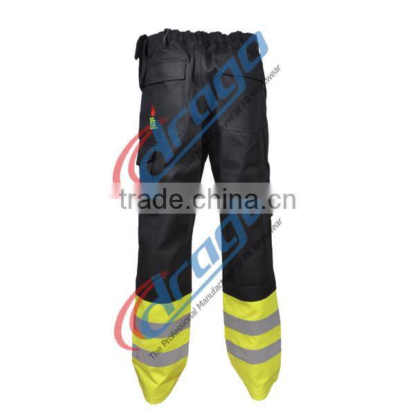 CVC flame retardant blue work pants