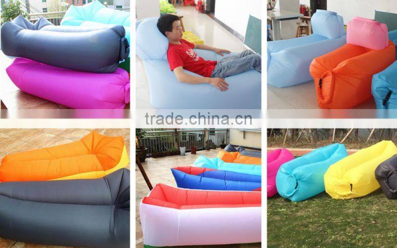 Polyester inflatable sofa all kinds of color