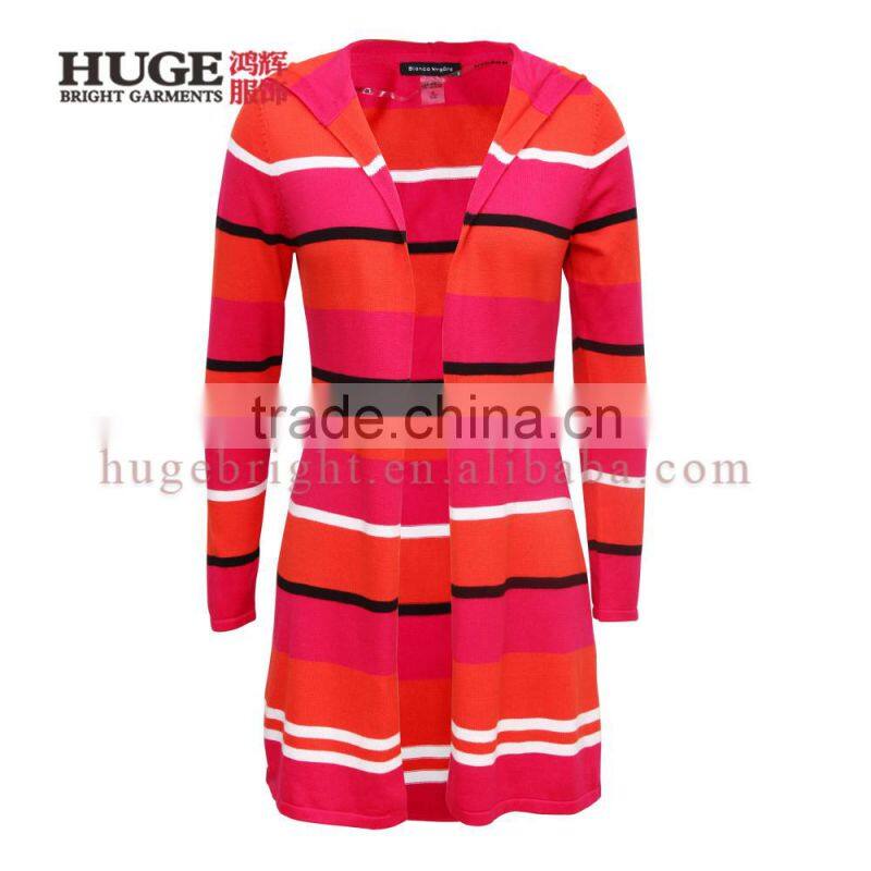 High Quality New Style Low Price Red Cardigan Sweater For Women