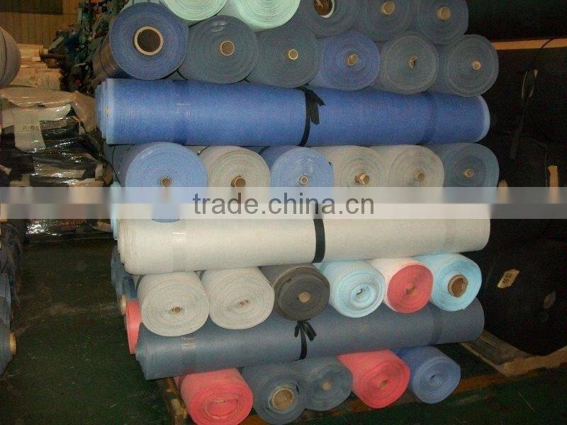 Non-woven Base Leather Stocklot 0.8mm-1.4mm For Base Leather Stocklot