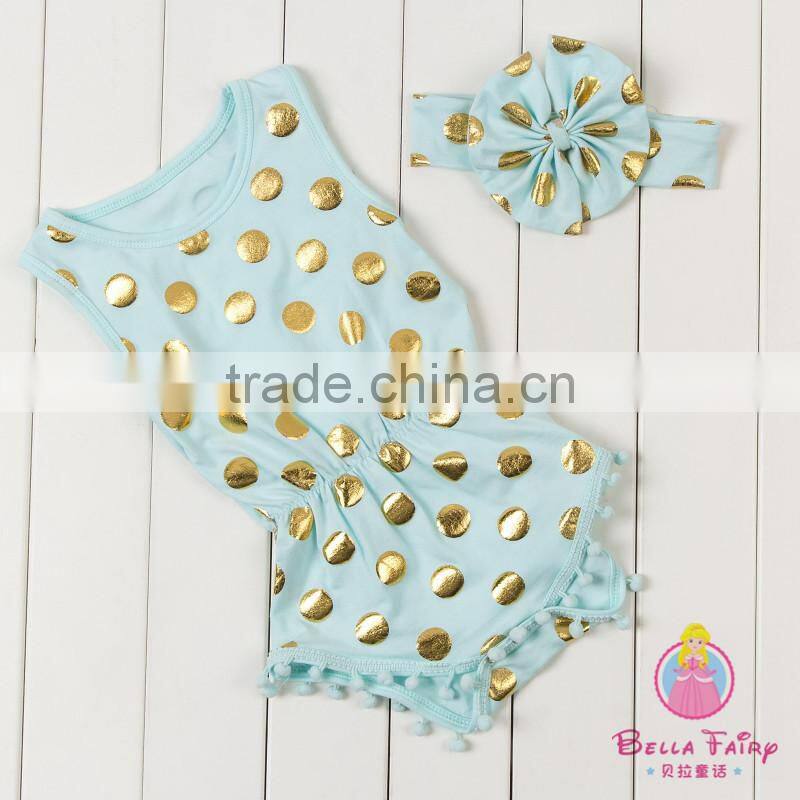 2017 Summer Wear Toddler Girl Romper Jumpsuit