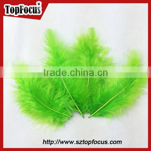 wholesale natural decorative Dyed down turkey feather for sale