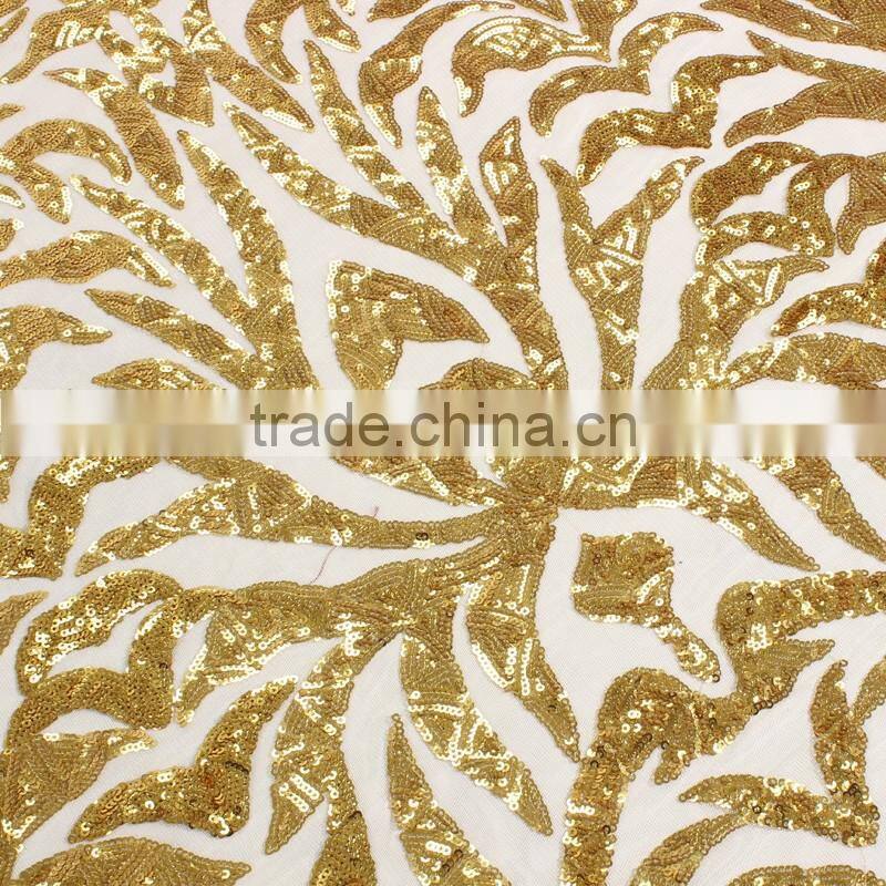 Hot Selling French Lace With Sequins FL1183-1