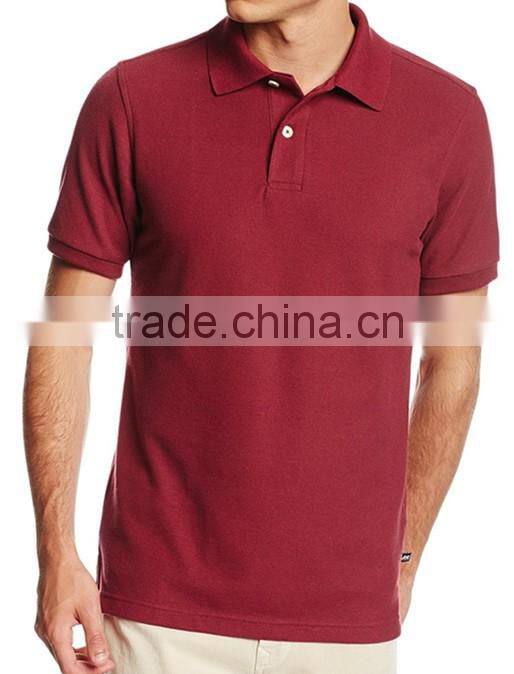 Breathable custom with no design polo shirt for men