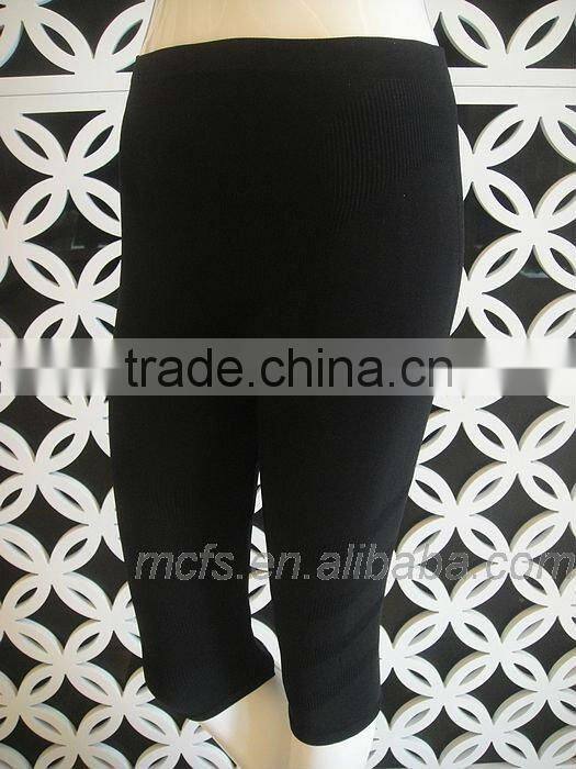 Seamless women solid leggings panties cheap ladies' sexy hot leggings