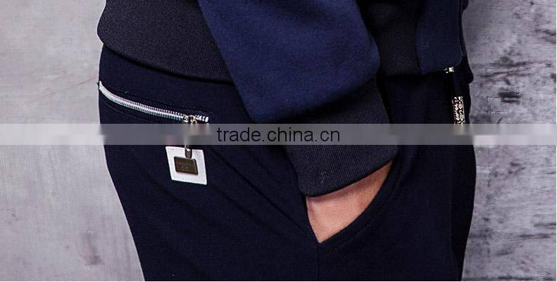 2015 fashion men's long sleeve cardigan hoodies coat of cultivate one's morality