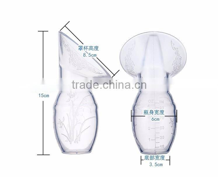 manual breast pump/Silicone milk collector/suction pacifier