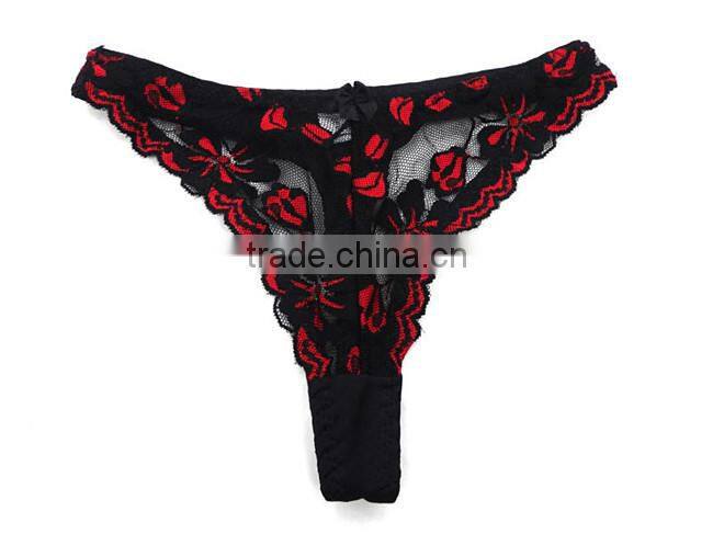 Hot sexy lace unique elegant style wholesale women underwear panty