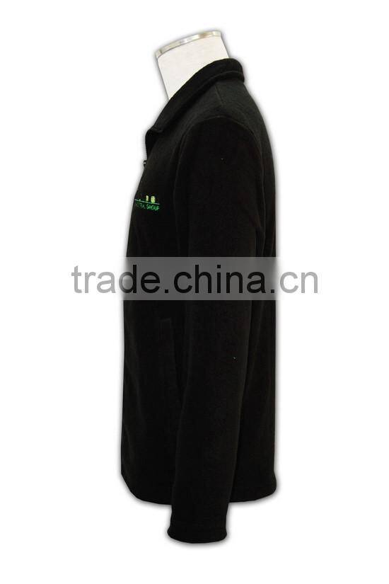 China manufacture high quality custom black mens microfiber fleece hoodie