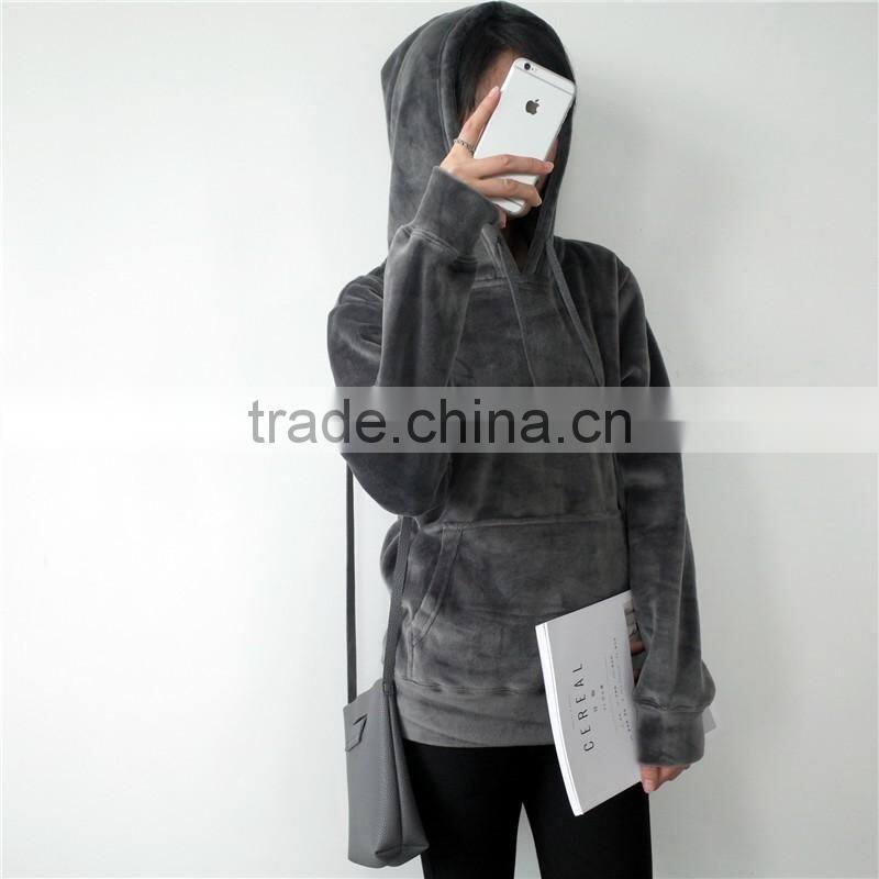 Unisex super soft fleece oversized pullover hoodies & sweatshirts outwear