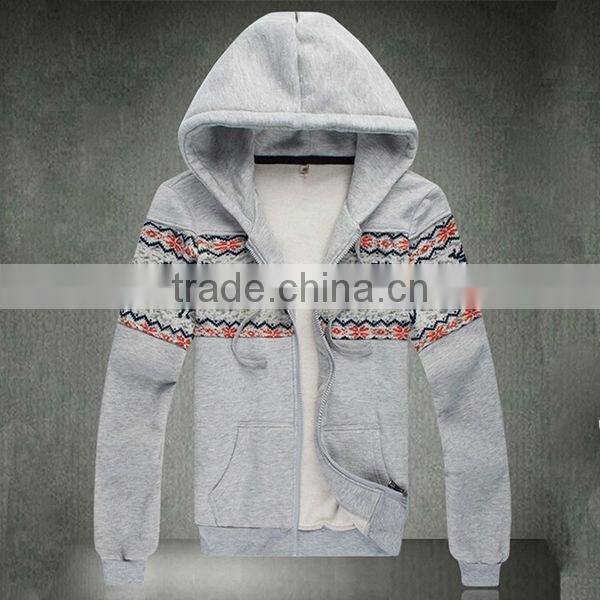 Cheap Plain Zipper Men Fancy Hoodies For OEM Service
