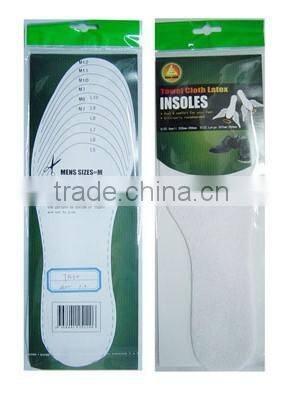 High recommendation easy cut firm PVC shoe insoles