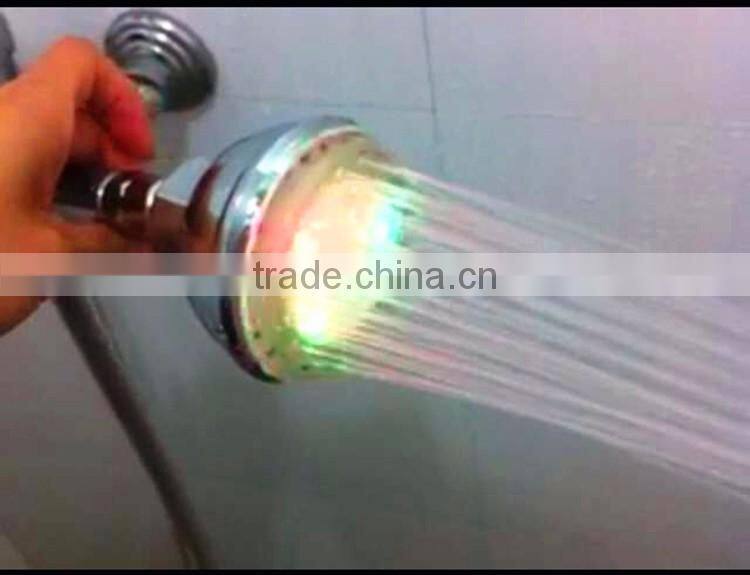 AS SEEN ON TV led rainbow shower head with 7 vibrant colors
