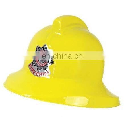 Hot sale red toy fireman helmet for children with high quality CH2070