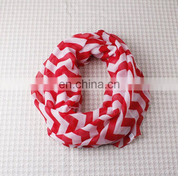 stripe keep warm Korean new style silk scarf