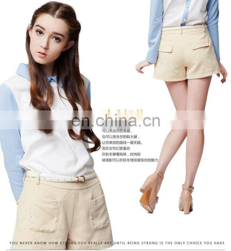 2014 latest fashion style autumn and winter ladies casual pants production line