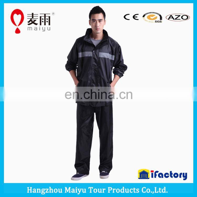 black comfortable unisex windproof waterproof breathable pants