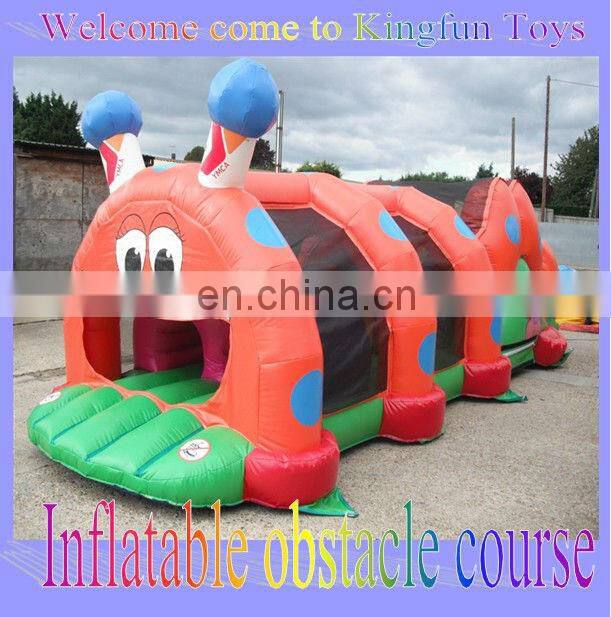 Commercial inflatable interactive obstacle sport