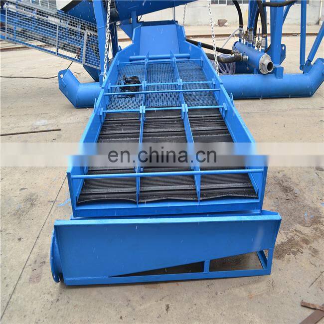 good quality large sand and gravel separating machine raw gold ore gold extraction equipment