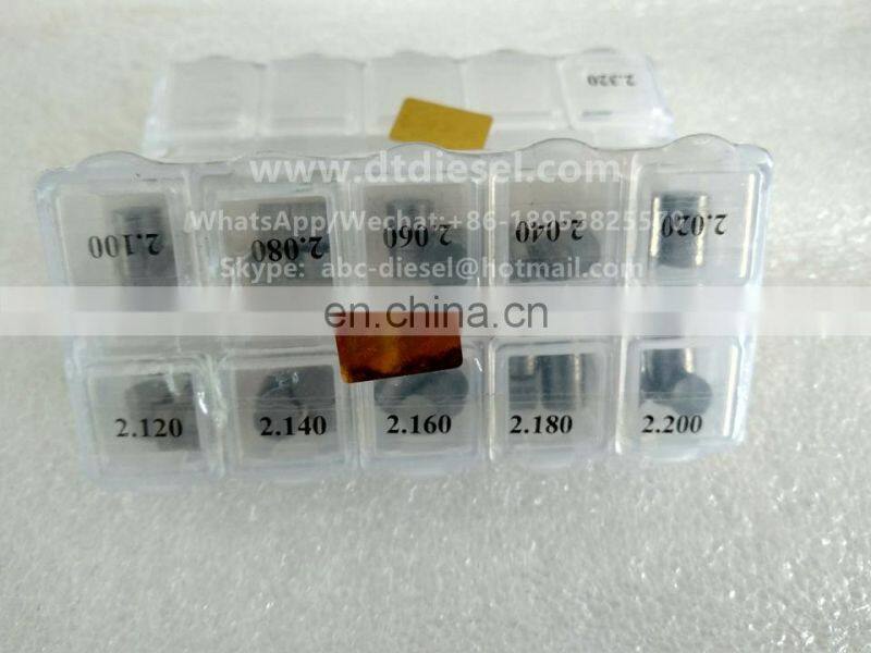 320D solenoid valve and nozzle shims