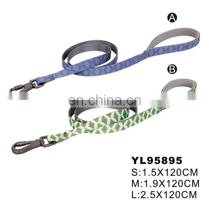 Dog Leash with Traffic Handle for Large Dogs - Great for Double Dog Couplers, Service Dogs, and Training