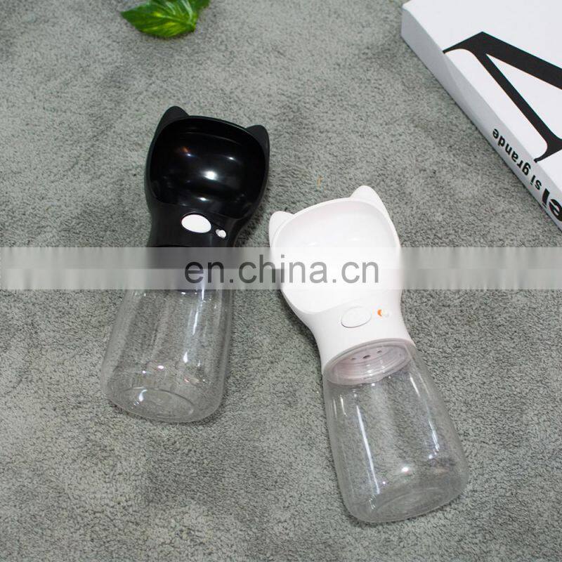 Plastic Travel Drink Feeder Portable Cat Pet Dog Water Bottle