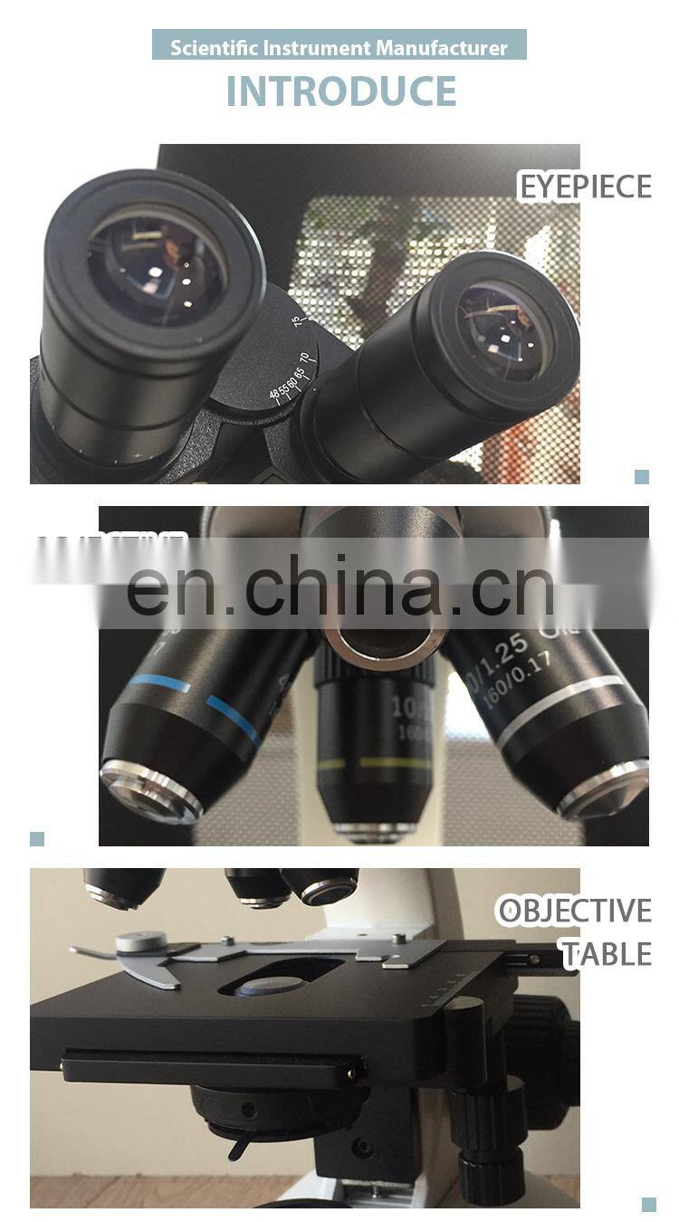 High Resolution Optical Instrument Stereo Zoom Microscope