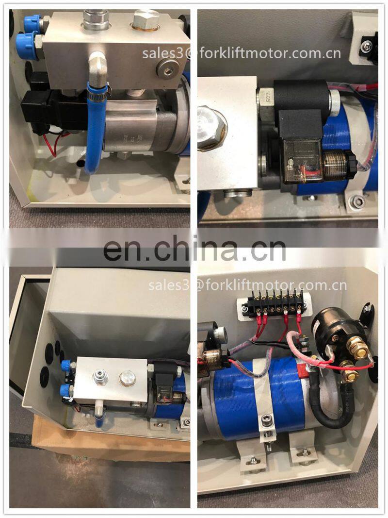 12V Hydraulic power unit for car tail gate