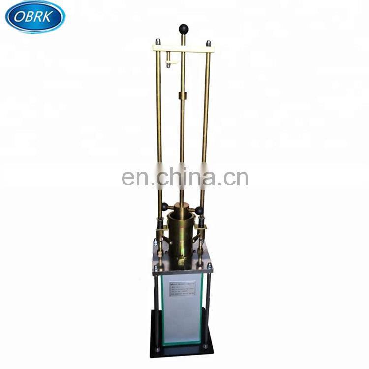 Vibrating Hammer testing the compaction of proctor and CBR soil specimens/vibration/density test