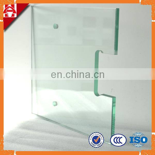 Tempered glass hole drilling