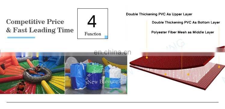 Carnival interactive sport giant bungee cord hippo chow down inflatable human hungry hippos game