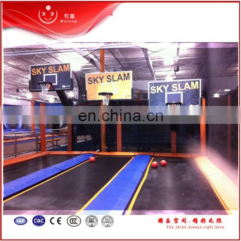 Hot Most Industrial Indoor Trampoline ,Commercial Trampoline Park For Sale