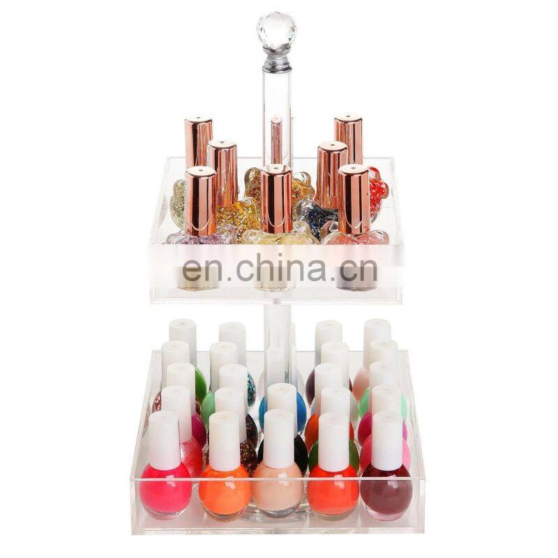 Metal Big Size Nail Polish Display Organizer Wall Rack Hold