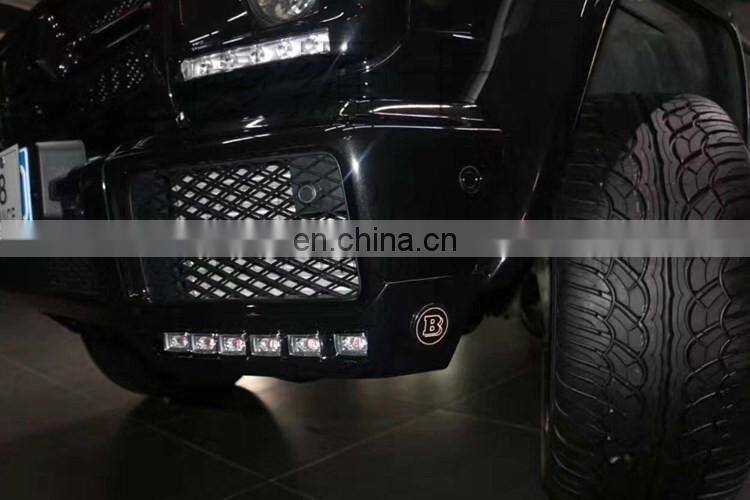 G-CLASS W463 G350 G500 G63 G65 front lip lamps 2017y PP material