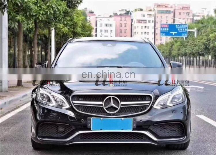 PP material AM&G style body kit for Mercedes Benz E class w212 front bumper rear bumper and side skirts front lip rear lip