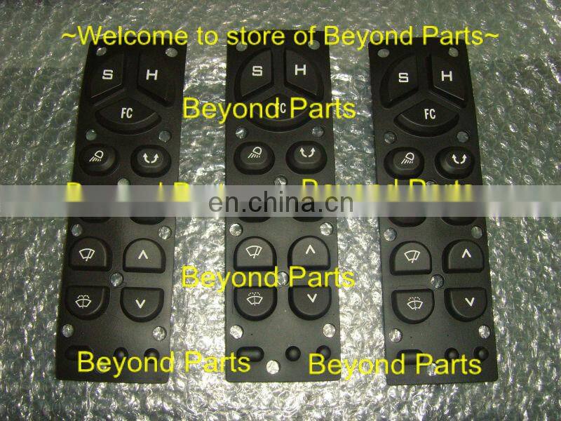 sk200-3 console Rubber keypad for kobelco excavator