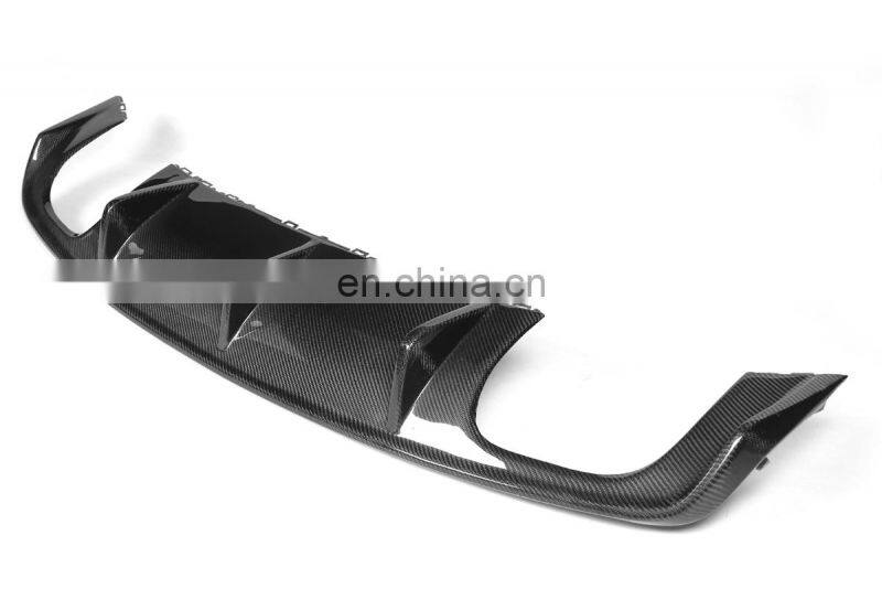 JCSportline Carbon Fiber S3 Rear Diffuser Lip for Audi A3 8V SLINE S3 Sedan 4-Door 14-16