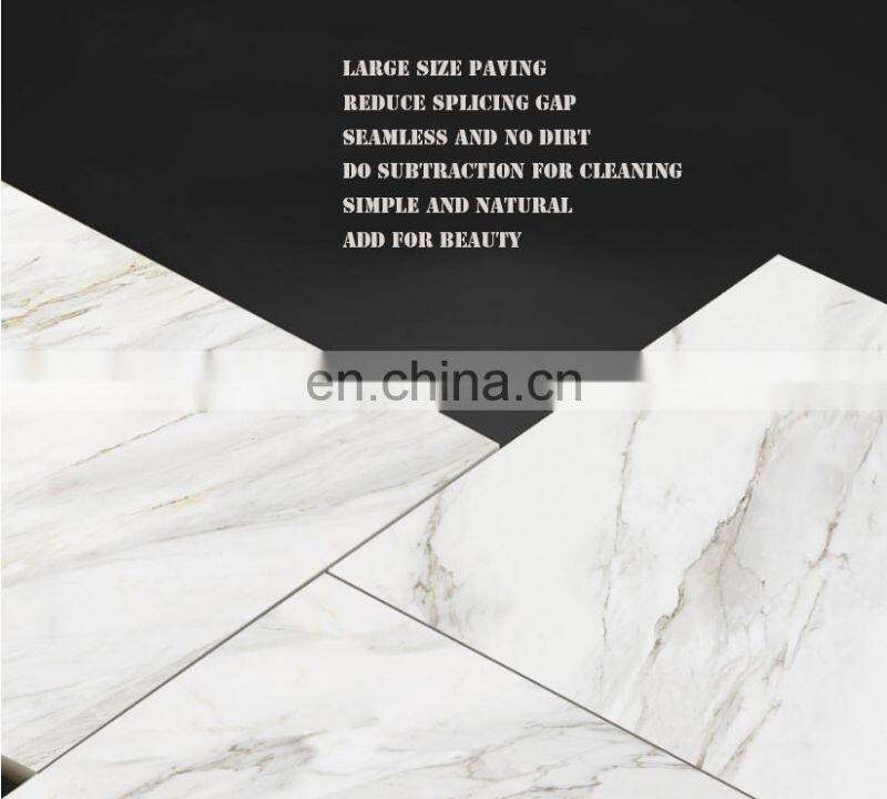 Thin tile porcelain big size tile polished sintered stone floor tile