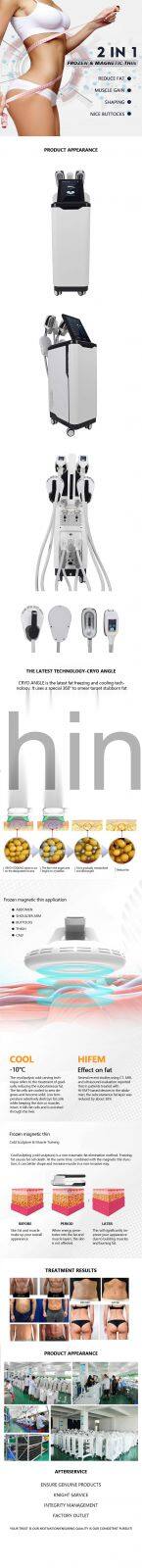 Cryolipolysis Machine Fat Freezing Slimming Body Massage Muscle Stimulator Abdominal Slimming