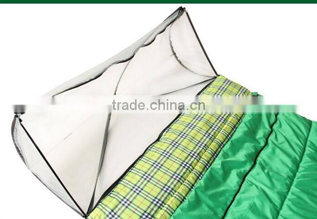 King Size Family Sleeping Bag with Head Mosquito Net