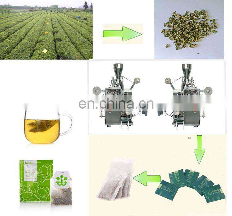 Hot Sale Automatic 2g Inner Outer Tea Bag Filter Paper Envelope Bag Packing Machine Factory Price