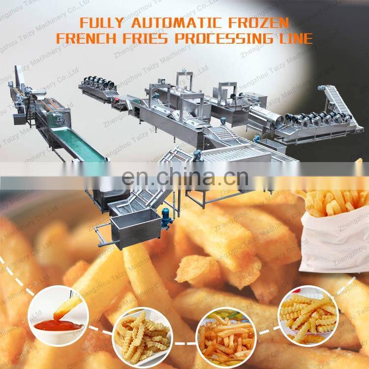 High quality french fries making machine
