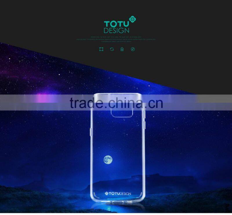 TOTU Clear TPU+PC phone case for SAM S7/s7edge
