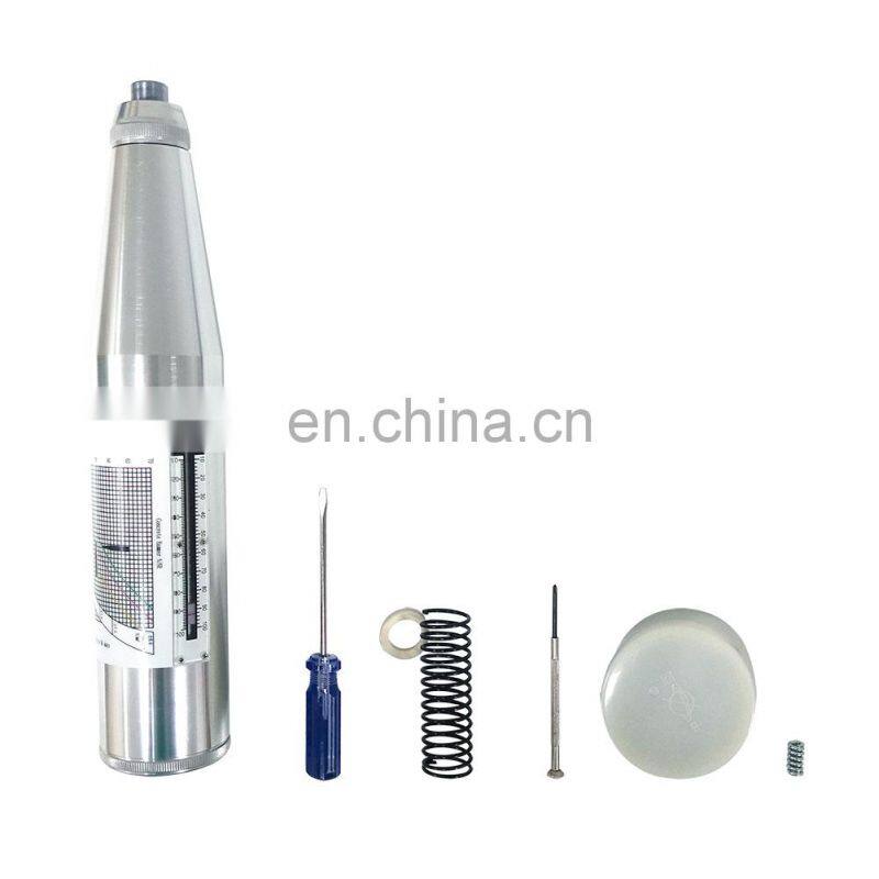 Concrete strength testing Rebound