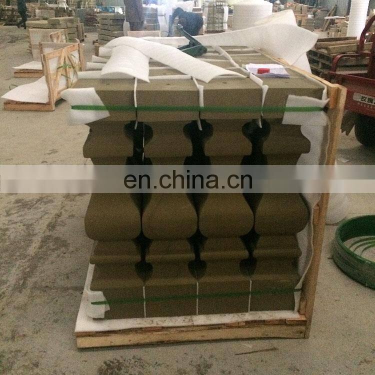 Factory Natural Roman SandStone Pillars Columns For Customized Design Sale