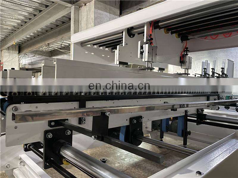 UFG1650B2A high speed Automatic french fry cake food delivery 3 5 ply corrugated carton paper box folding & gluing machine