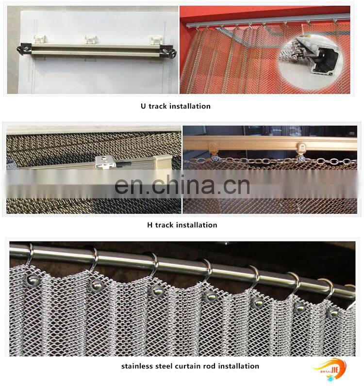 Aluminum room anodized divider metal coils curtain wholesale